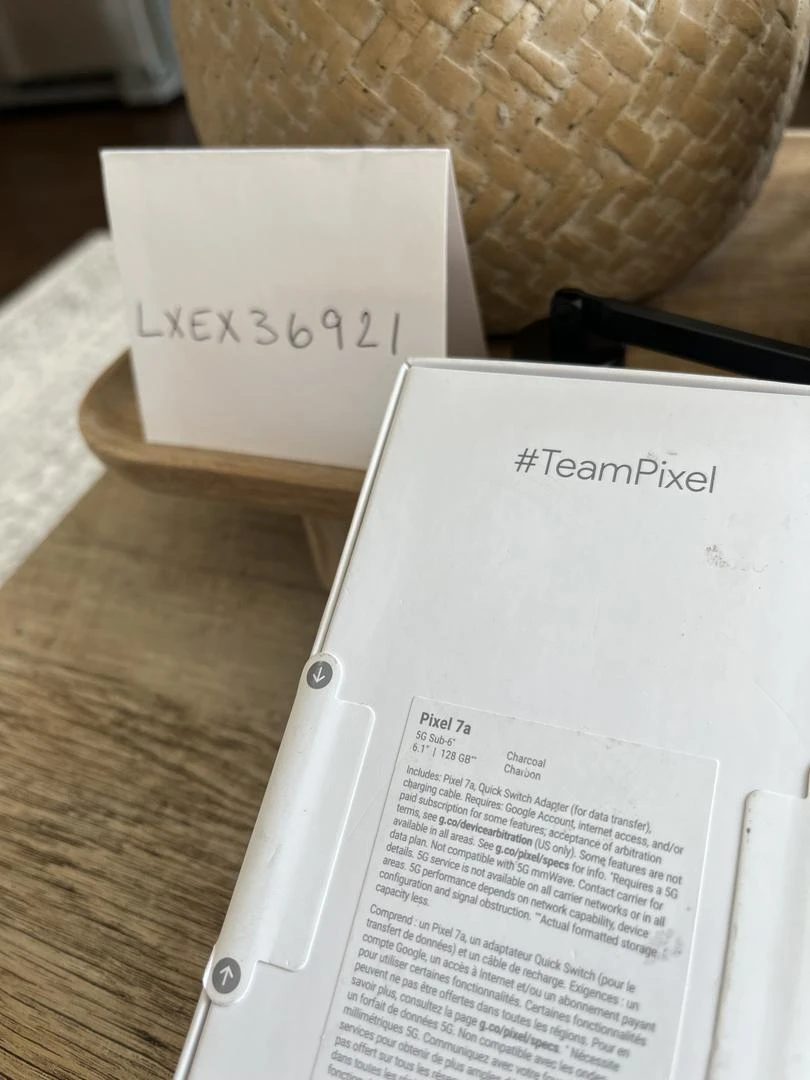 Google Pixel 7a smartphone already on sale on third-party sites in the U.S. before official release. | Image 3 Google Pixel 7a smartphone already on sale on third party sites in the US before official release. ()