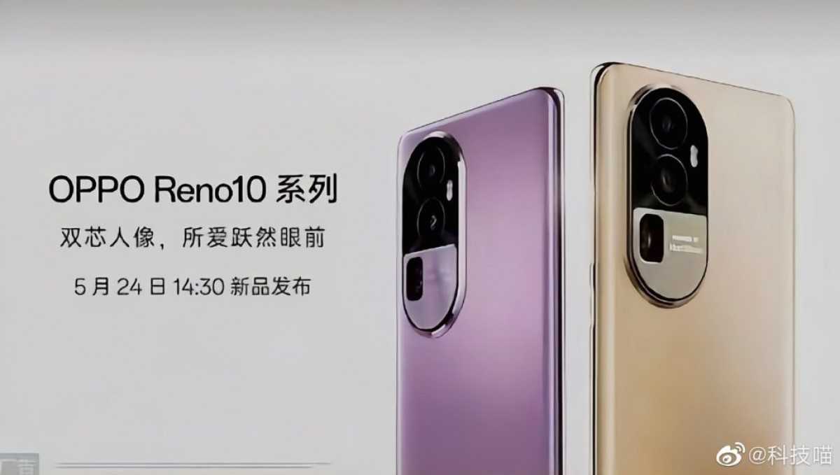 Oppo Reno10 series debuts on May 24