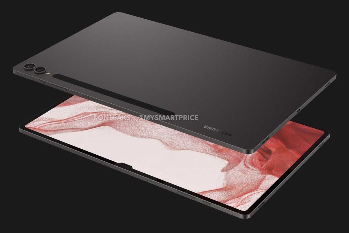Samsung Galaxy Tab S9 Ultra: leaked renders