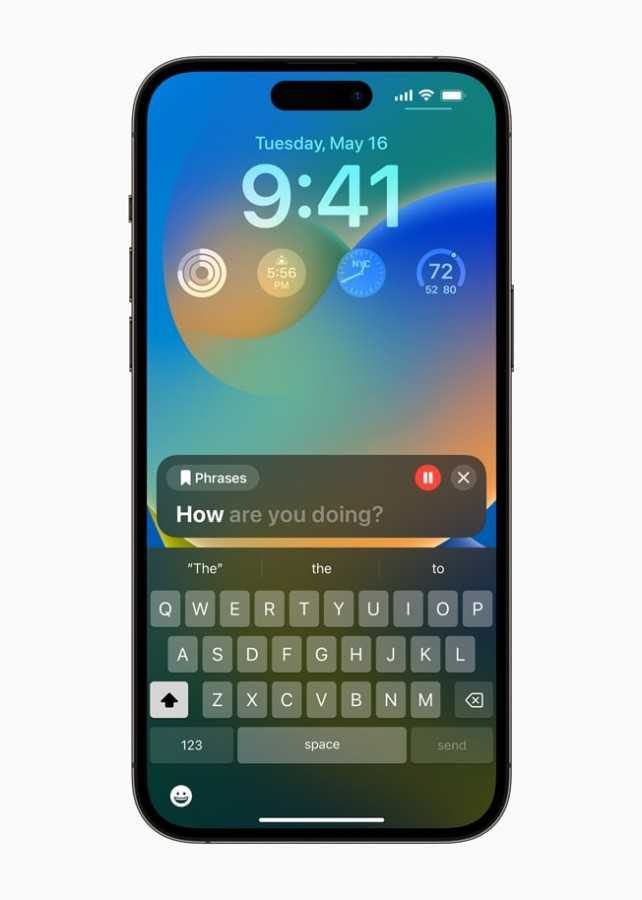 Apple announced Live Speech, Personal Voice and other new special features | Image 7 Apple