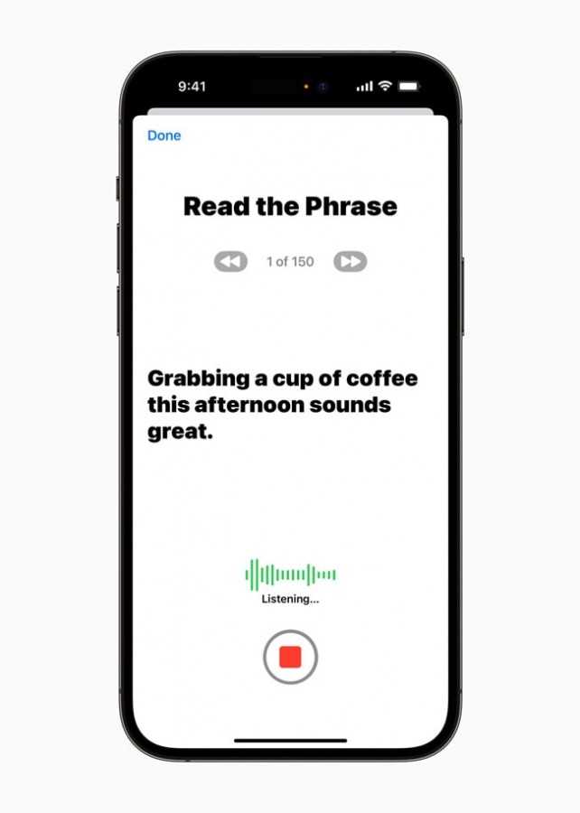 Apple announced Live Speech, Personal Voice and other new special features | Image 8 Apple