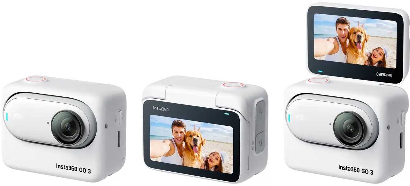 Insta360 GO 3: Compact action camera with screen and extended runtime | Image 1 Insta360 GO 3: Compact action camera with screen and extended runtime (14bb27728199b13f39c0aaeecdeea716)