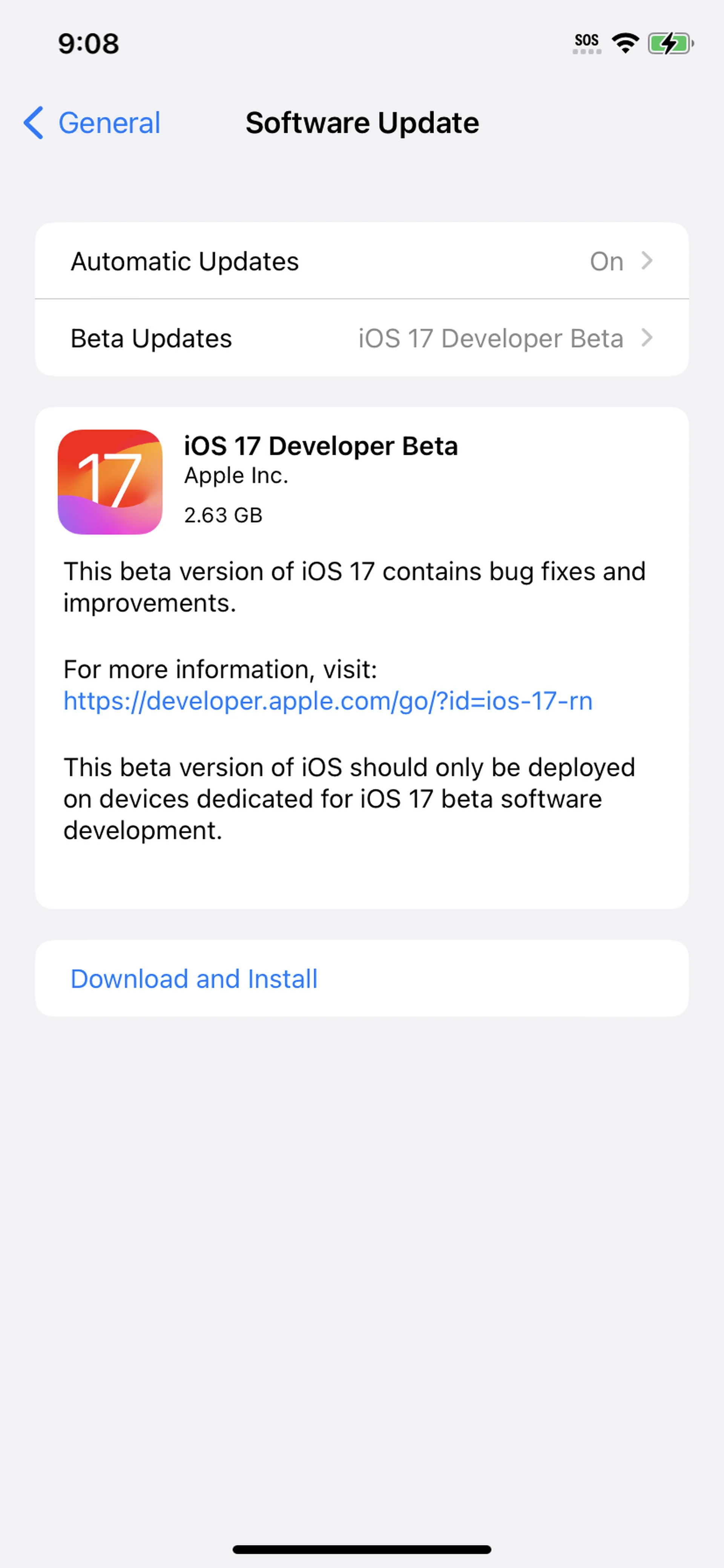 iOS 17: how to install beta for developers | Image 2 iOS 17
