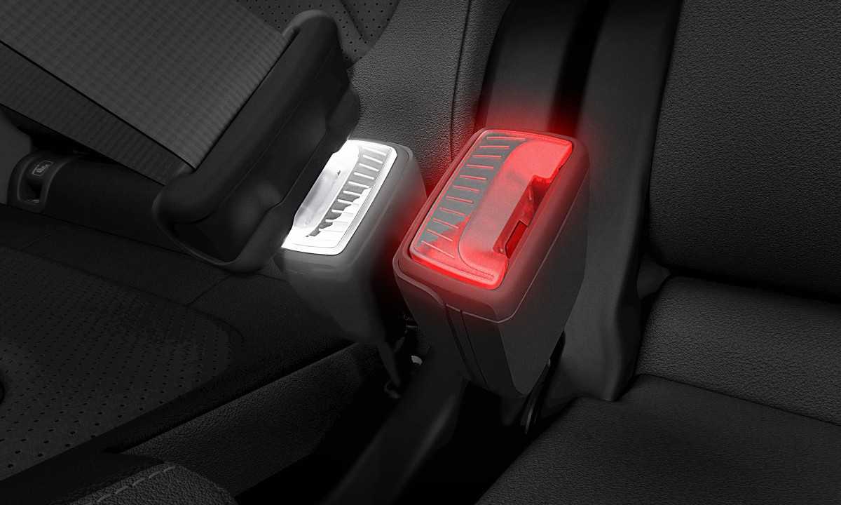 Apple patented a buckle for car seat belts
