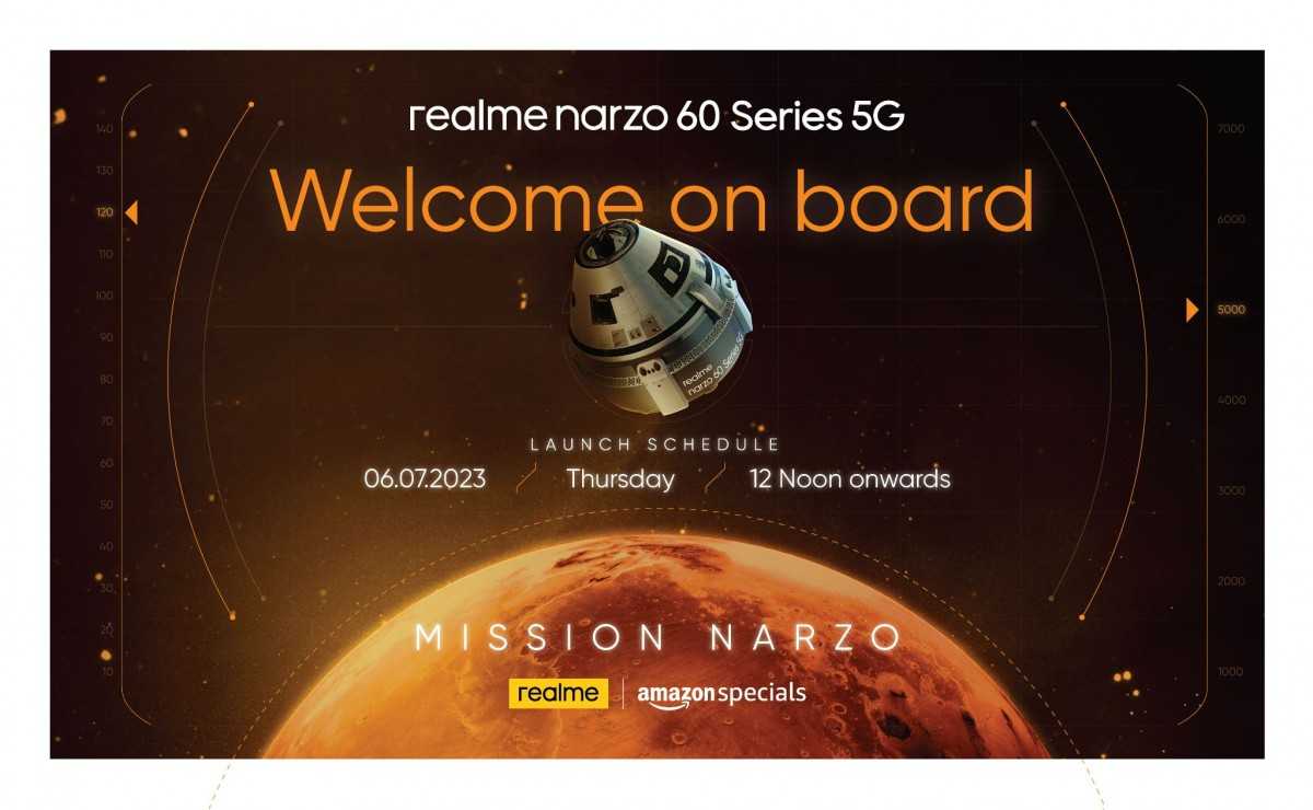 Realme will introduce Narzo 60 series on July 6 | Image 1 Realme