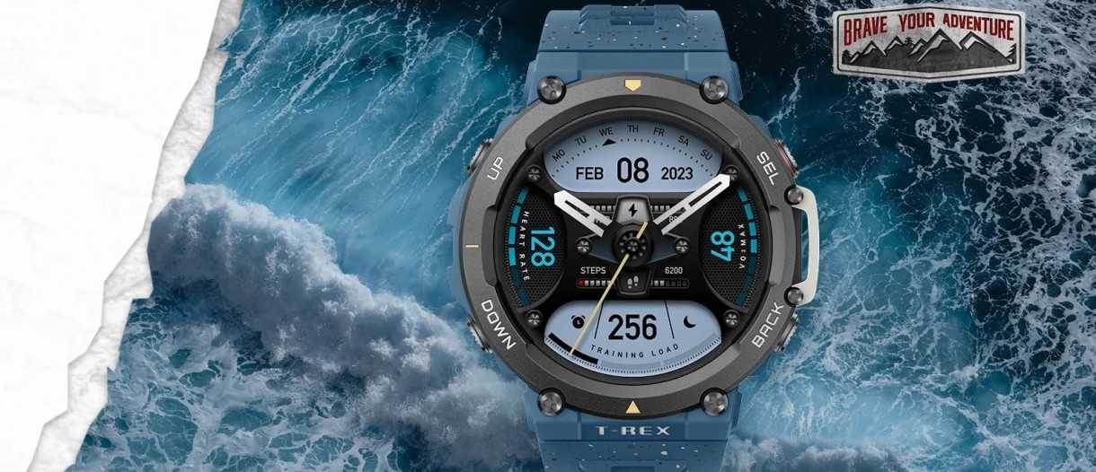 Amazfit celebrates World Ocean Day with T-Rex 2 Ocean Blue Amazfit celebrates World Ocean Day with T-Rex 2 Ocean Blue