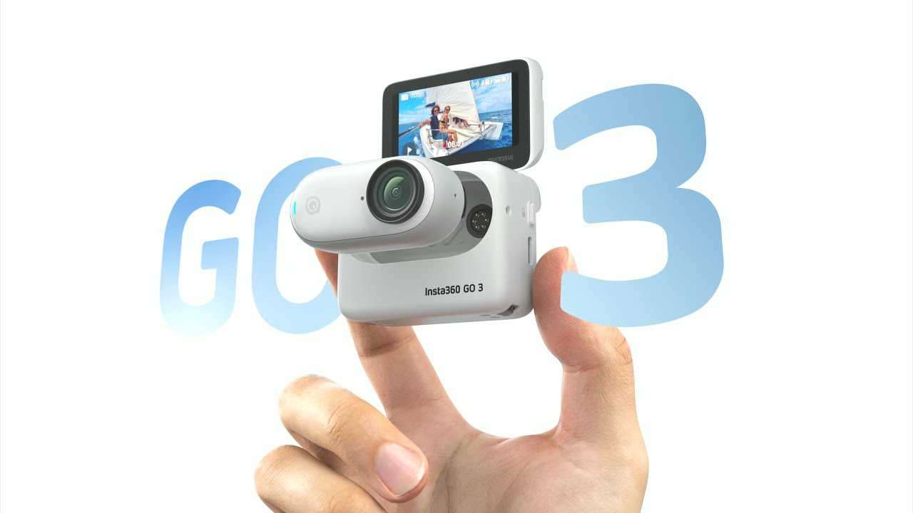 Insta360 GO 3: Compact action camera with screen and extended battery life