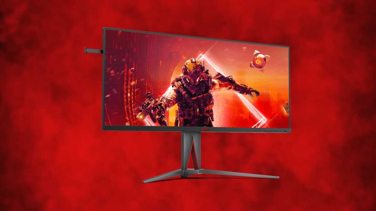 AOC introduces new 40-inch AGON AG405UXC monitor with high performance and adjustable stand