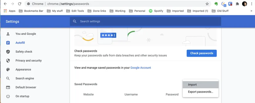 Google: how to import passwords in Chrome and Password Manager | Image 4 Google