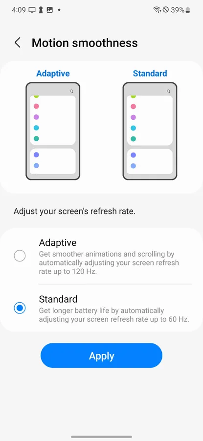 How does the refresh rate on your phone |image 5 refresh rate