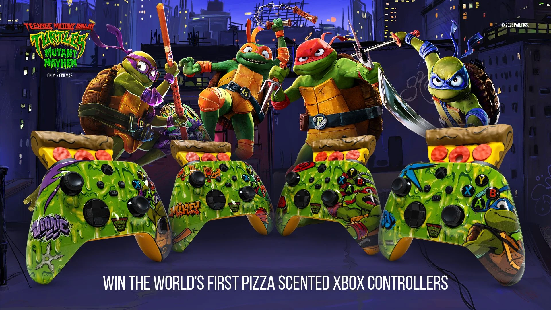 Microsoft unveils original pizza-flavored Xbox controllers in honor of the Teenage Mutant Ninja Turtles | Image 2 Microsoft unveils original pizza-flavored Xbox controllers in honor of the Teenage Mutant Ninja Turtles (bwdwksknaho1)