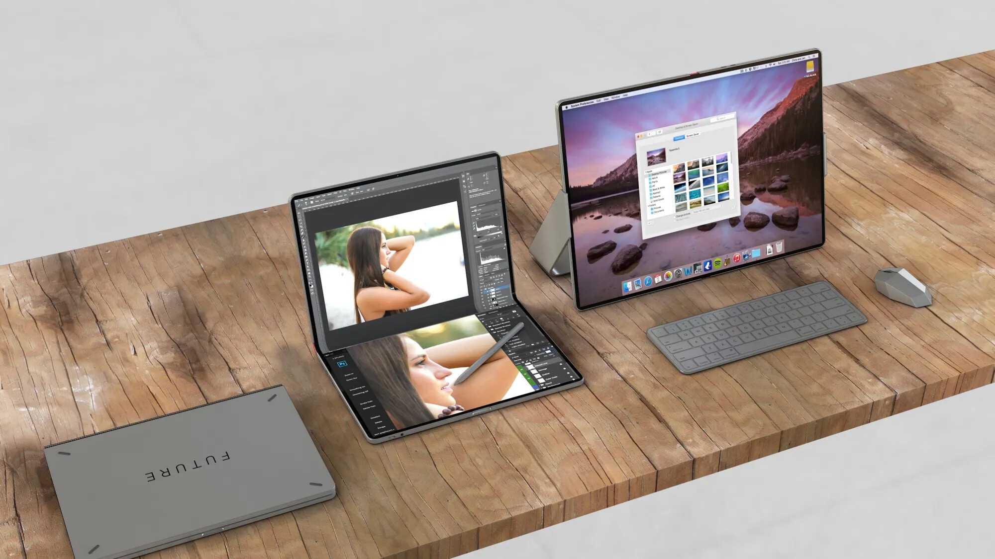 Rumor: Apple working on laptop with foldable screen | Image 1 Apple