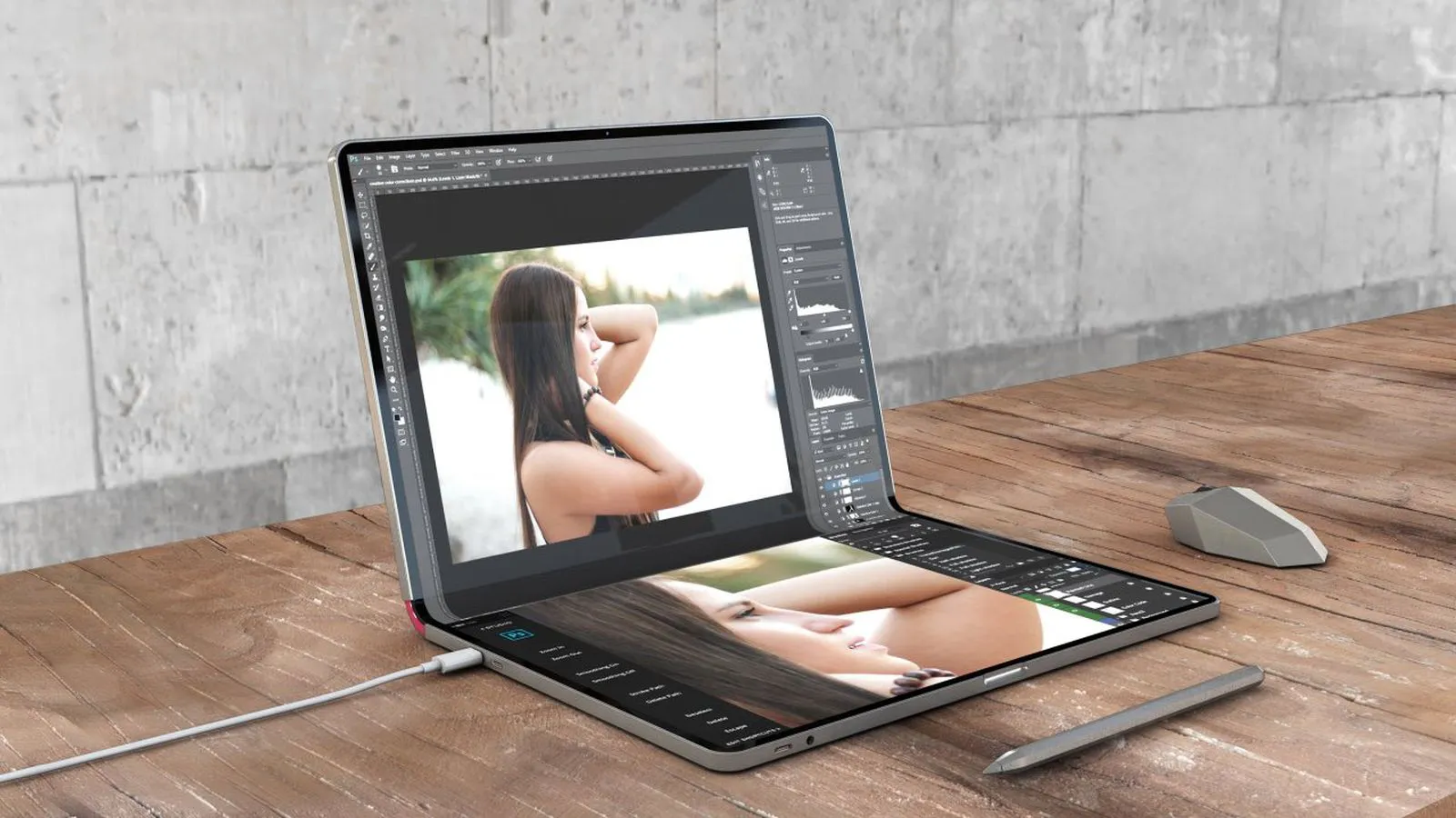 Rumor: Apple is working on a laptop with a folding screen