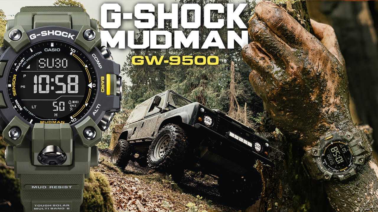 Casio Presents Mudman GW-9500: New G-Shock Watch for Extreme and Professional | Image 2 Casio Presents Mudman GW-9500: New G-Shock Watch for Extreme and Professional ()