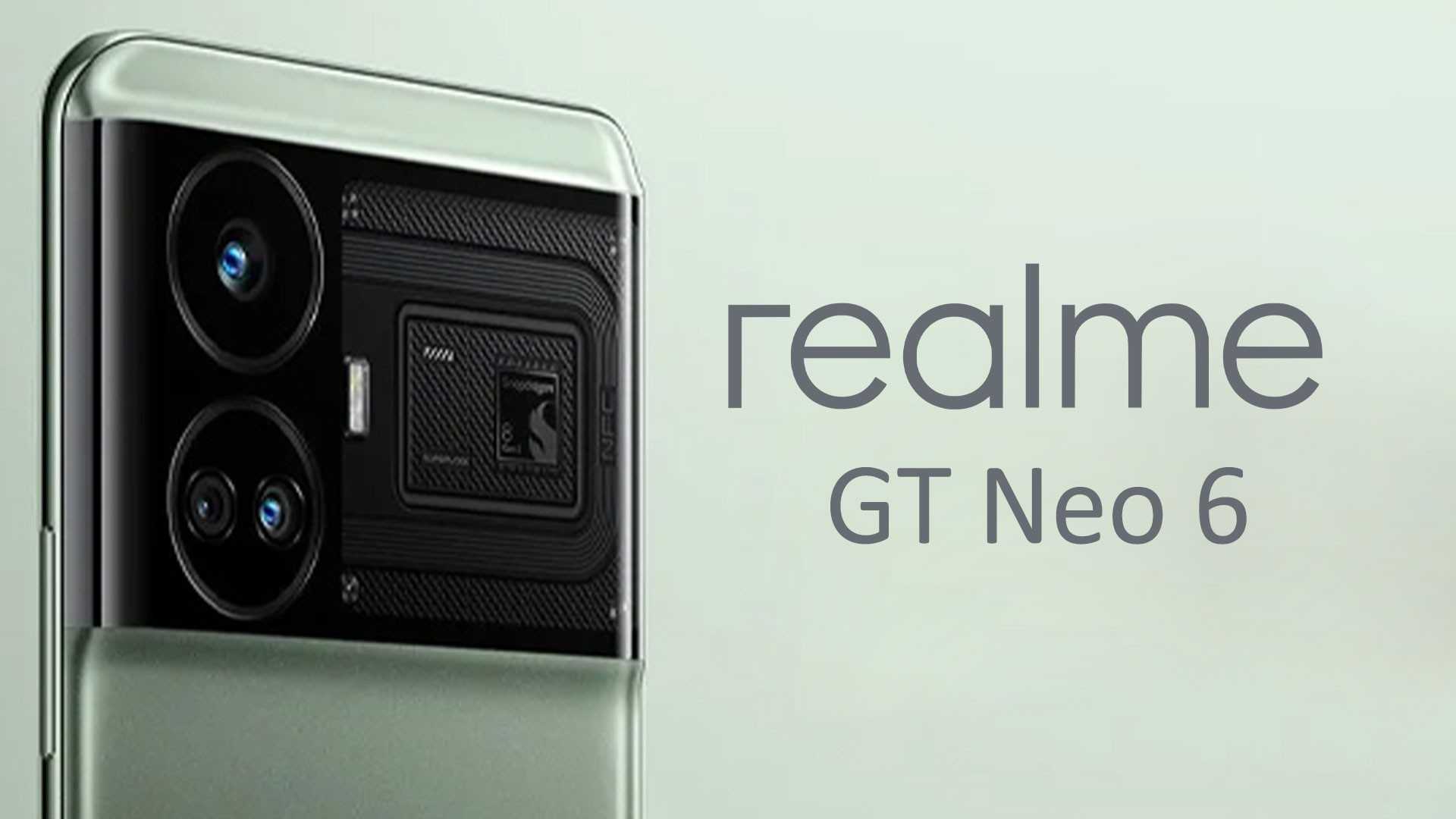 Realme GT Neo 6: leaked specs