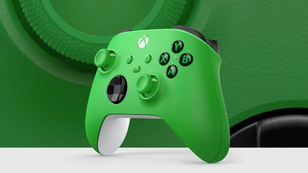 Xbox Series X/S: Stormcloud Vapor controller leaked | Image 1 Xbox Series X/S: Stormcloud Vapor controller leaked (xbox velocity green controller 1024x576 1)