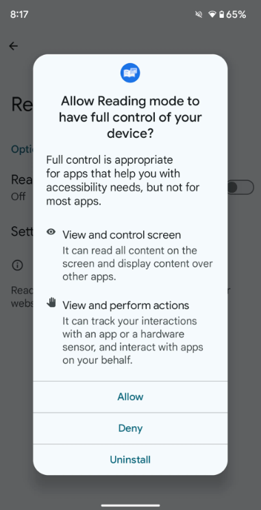 Google: how to use the Reading Mode app for Android | Image 4 Google: How to use the Read Mode app for Android (2023 07 31 18 38 38 05)