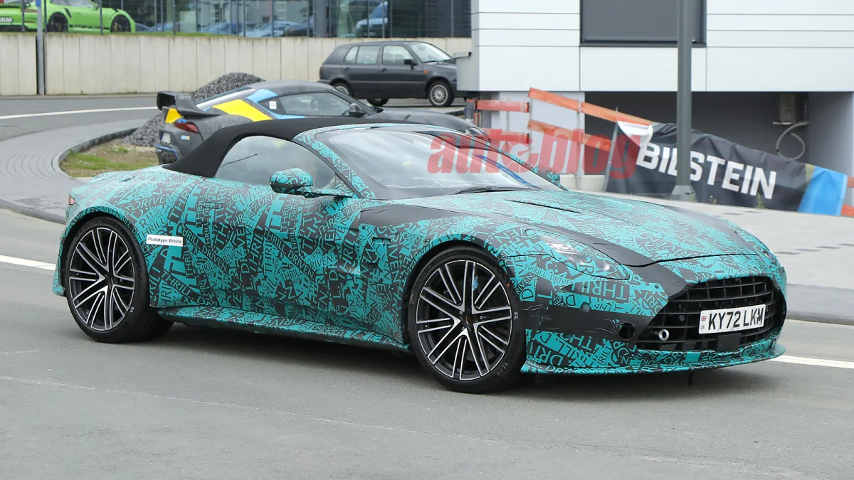 Aston Martin Vantage Volante spy photos reveal new design | Image 5 Aston Martin Vantage Volante spy photos reveal new design (aston martin vantage volante 005 copy)