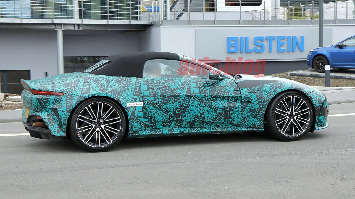 Aston Martin Vantage Volante spy photos reveal new design | Image 4 Aston Martin Vantage Volante spy photos reveal new design (aston martin vantage volante 008 copy)