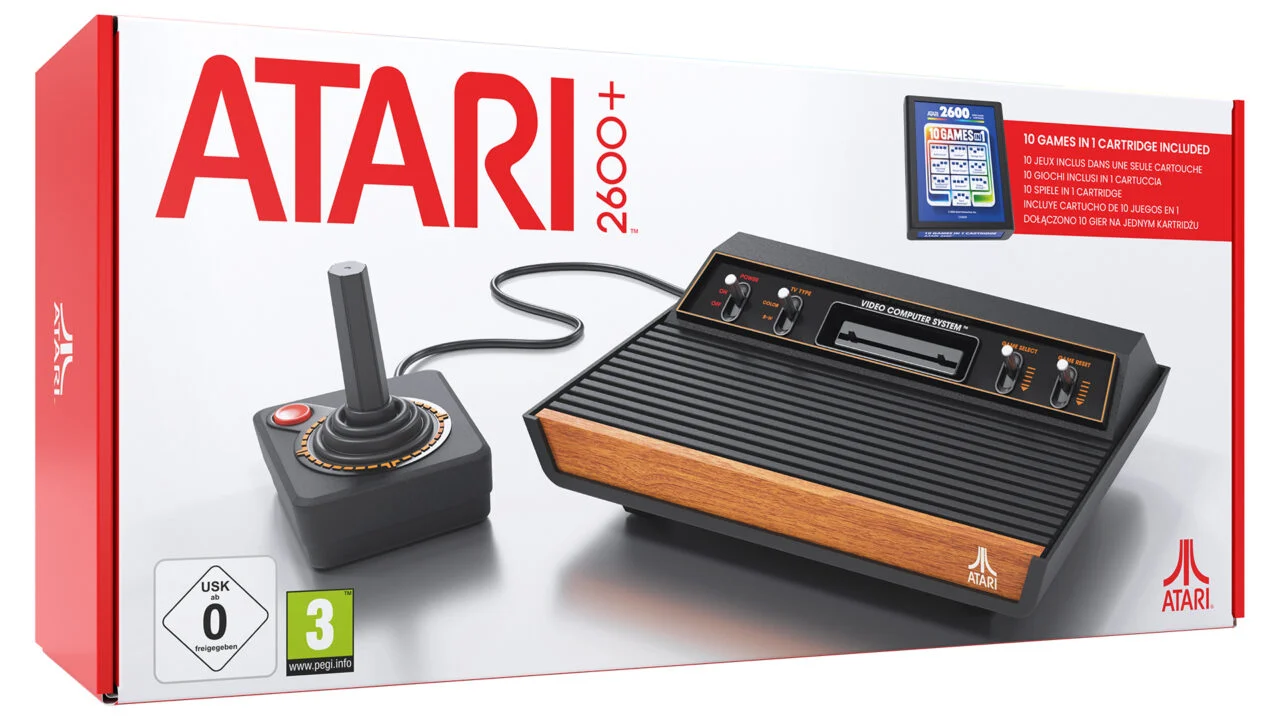 Atari announced the Atari 2600+, which plays original cartridges