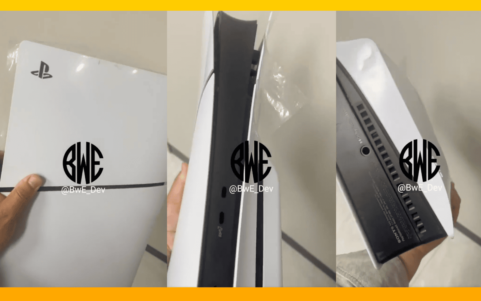Playstation 5 Slim | Image 1 leaked online Playstation 5 Slim (c474484344f76d3c10162d5f3037b214202049c60e) leaked online