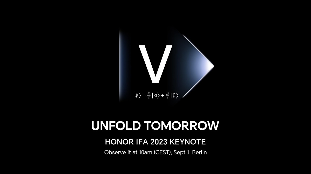Honor will show two foldable devices at IFA on September 1 | Image 1 Honor