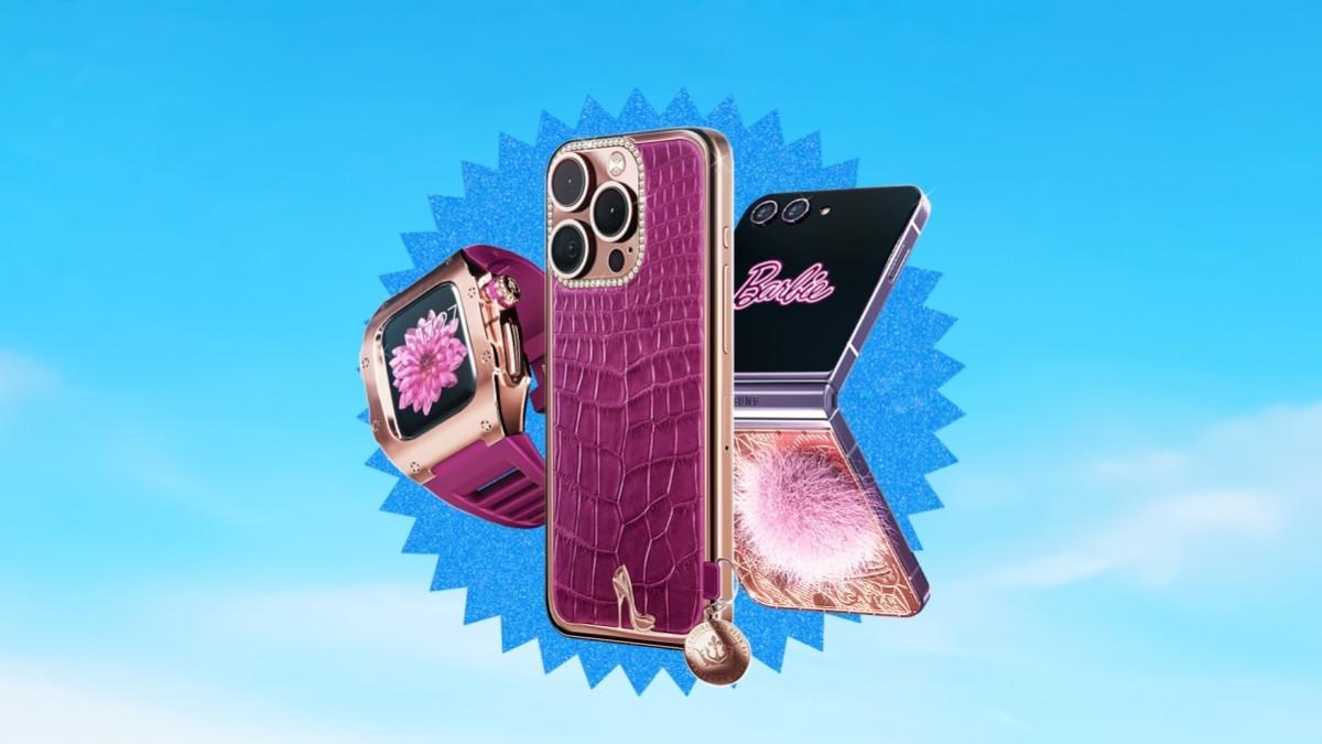 Caviar unveiled Barbiecore designs for the iPhone 15 Pro, Galaxy Z Flip5 and Watch Series 9 Caviar unveiled Barbiecore designs for the iPhone 15 Pro, Galaxy Z Flip5 and Watch Series 9