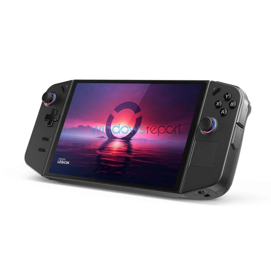 Lenovo Legion Go portable gaming device leaked online