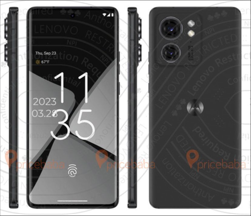 Motorola Edge 2023: leaked renders | Image 2 Motorola Edge 2023: leaked renders (gsmarena 001 43)