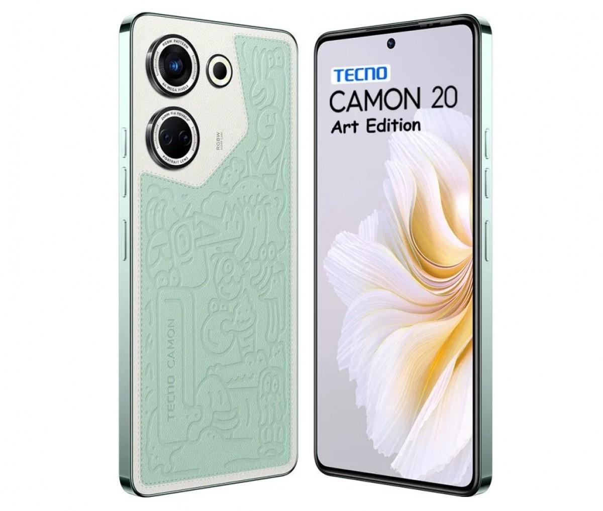 Tecno Camon 20 gets fun Avocado Art Edition | Image 1 Tecno Camon 20 gets fun Avocado Art Edition (gsmarena 001 44)