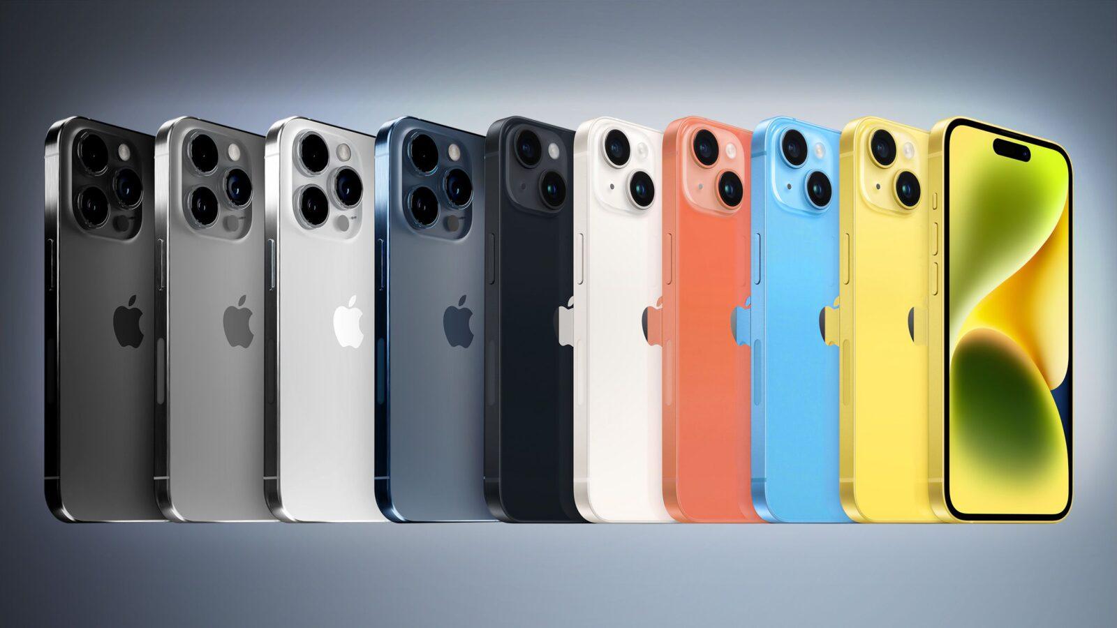 Apple finally announces iPhone 15 presentation | Image 1 Apple finally announces iPhone 15 unveiling (iphone 15 all colors mock feature)