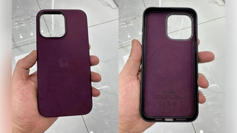 Rumor: new leather case for Apple iPhone 15 will be named "FineWoven" | Image 1 Apple