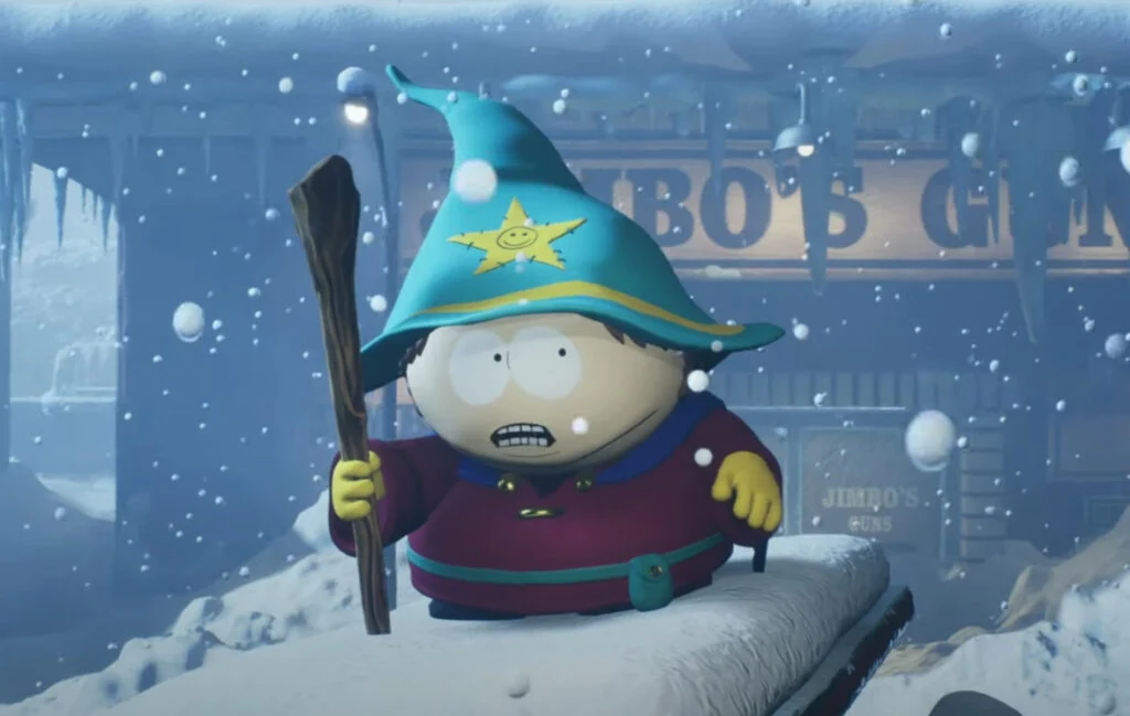 THQ has announced a 3D South Park Snow Day game