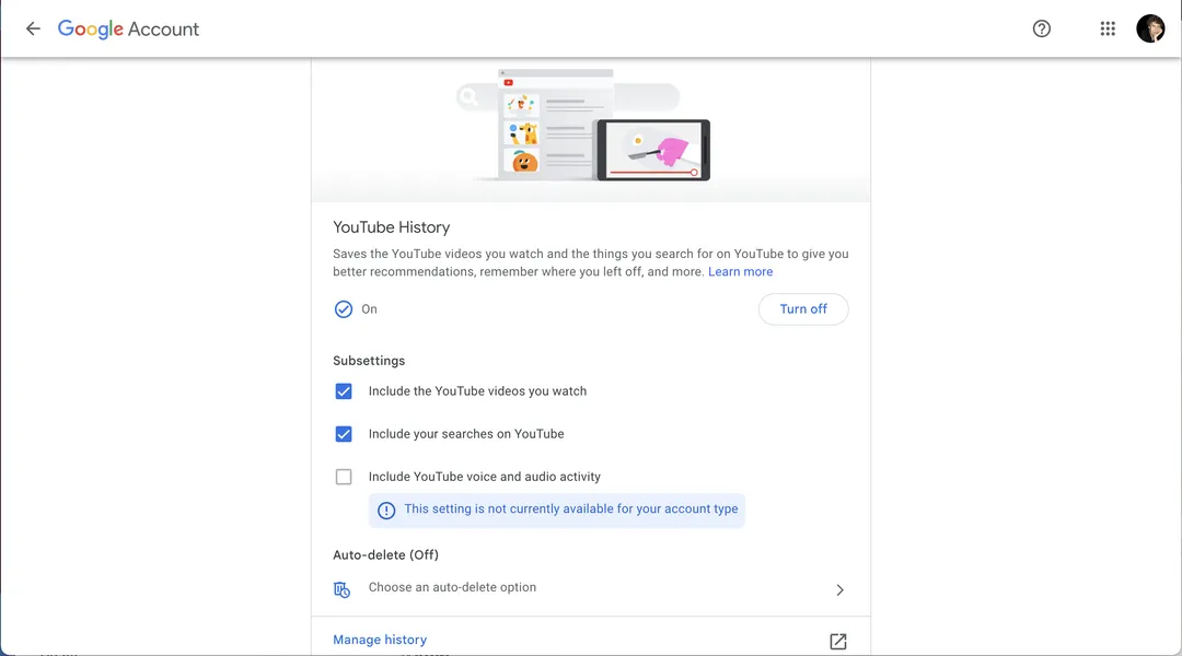 YouTube: How to Disable and Delete View History | Image 1 YouTube: How to Disable and Delete View History (screenshot 2023 08 10 at 9.36.30 am)