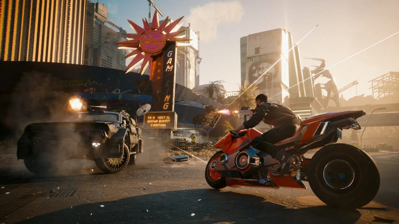 Cyberpunk 2077 Phantom Liberty stream with "surprise or two" happening this week | Image 1 Cyberpunk 2077 Phantom Liberty stream with "surprise or two" happening this week (cyberpunk2077 phantom liberty going all in pc rgb clean 1280x720 1)