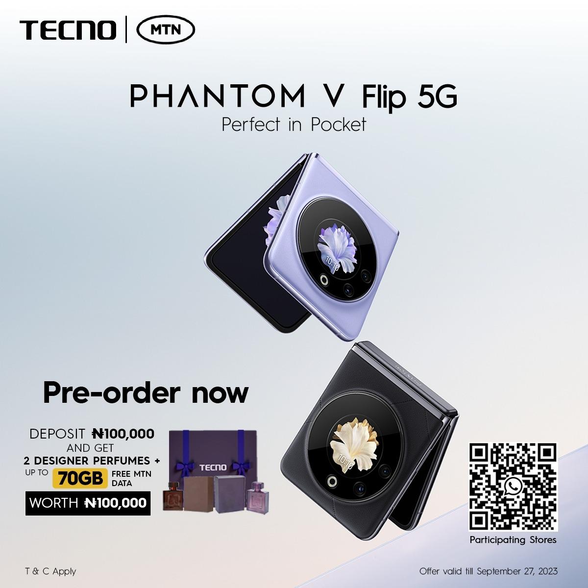 Tecno Phantom V Flip: video leak | Image 2 Tecno