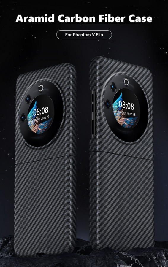 Tecno Phantom V Flip: design revealed by case maker | Image 1 Tecno