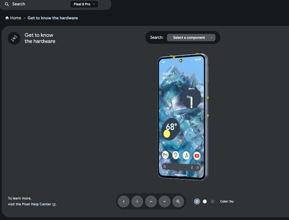Google phone simulator shows off Pixel 8 Pro | Image 2 Google