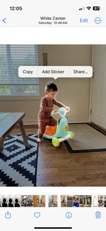 iOS 17: How to turn photos into stickers | Image 1 iOS 17