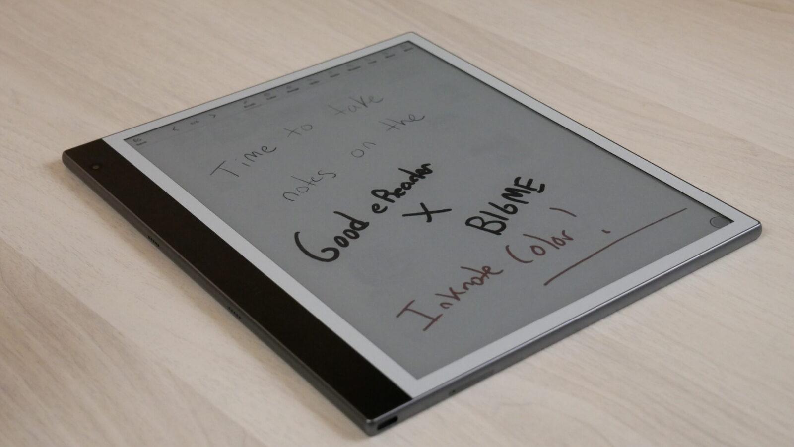 Bigme has introduced a book with an e-ink screen Bigme has introduced a book with an e-ink screen