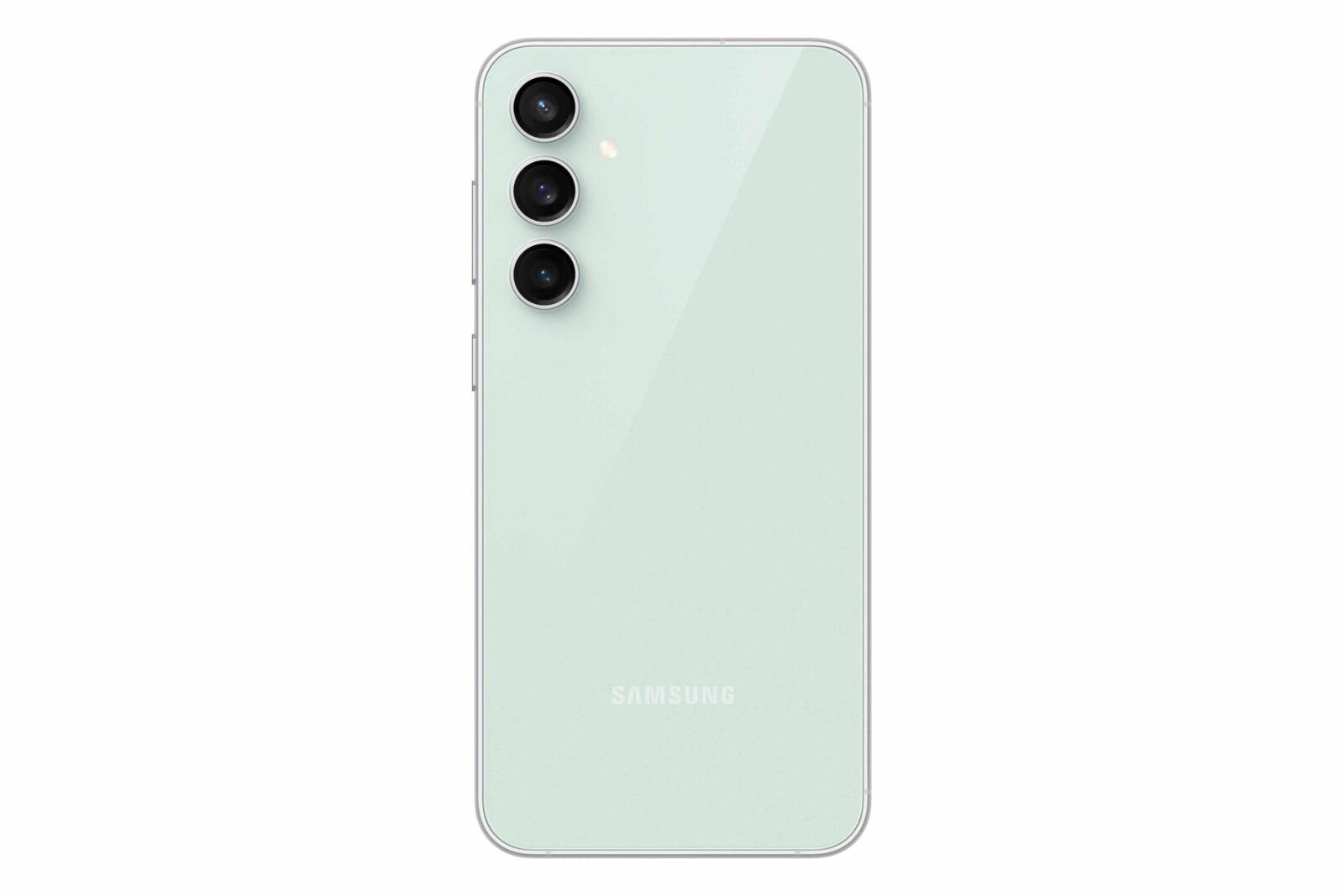 Samsung unveiled Galaxy S23 FE, Tab S9 FE I Tab S9 FE+ and Galaxy Buds FE | Image 3 Samsung unveiled Galaxy S23 FE, Tab S9 FE I Tab S9 FE+ and Galaxy Buds FE (003 galaxy s23 fe mint back scaled)