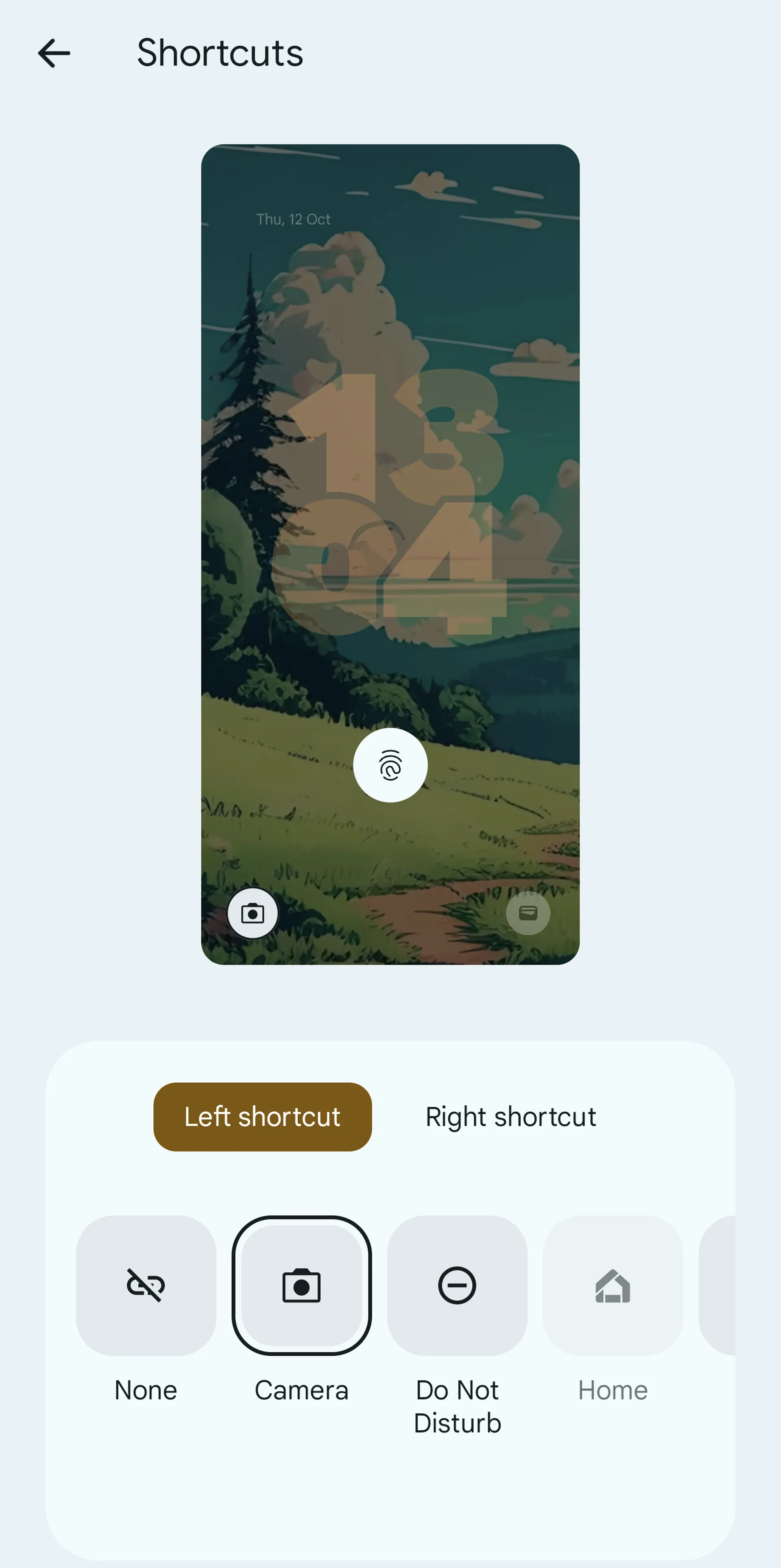 Android 14: How to Customize the Lock Screen | Image 3 Android 14: How to Customize the Lock Screen (03 shortcuts)