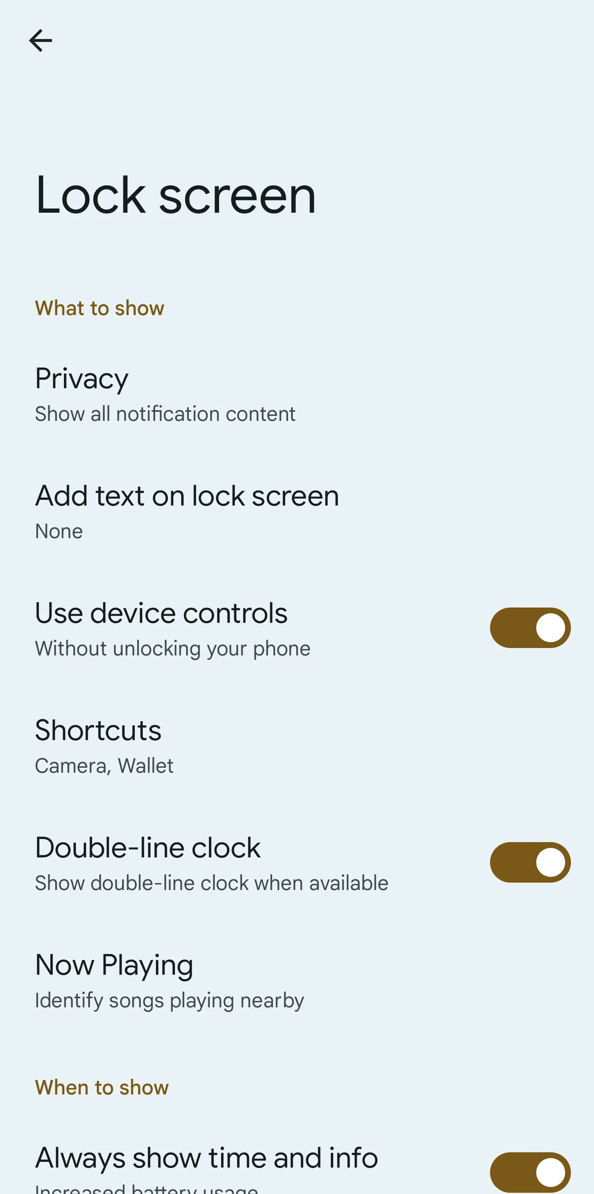 Android 14: how to customize the lock screen | Image 4 Android 14: how to customize the lock screen (04 settings)