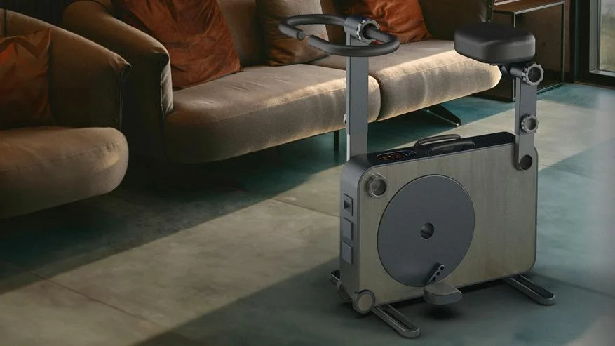 HR Bank – a powerbank in the form of a bicycle trainer