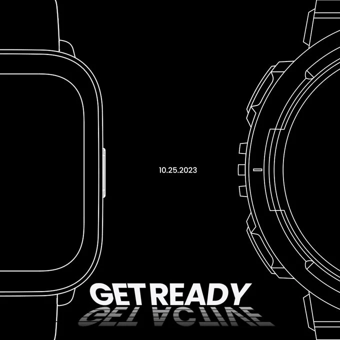 Amazfit Active and Active Edge watches to be revealed on October 25 | Image 1 Amazfit Active and Active Edge watches to be revealed on October 25 (amazfit active smartwatches 2)