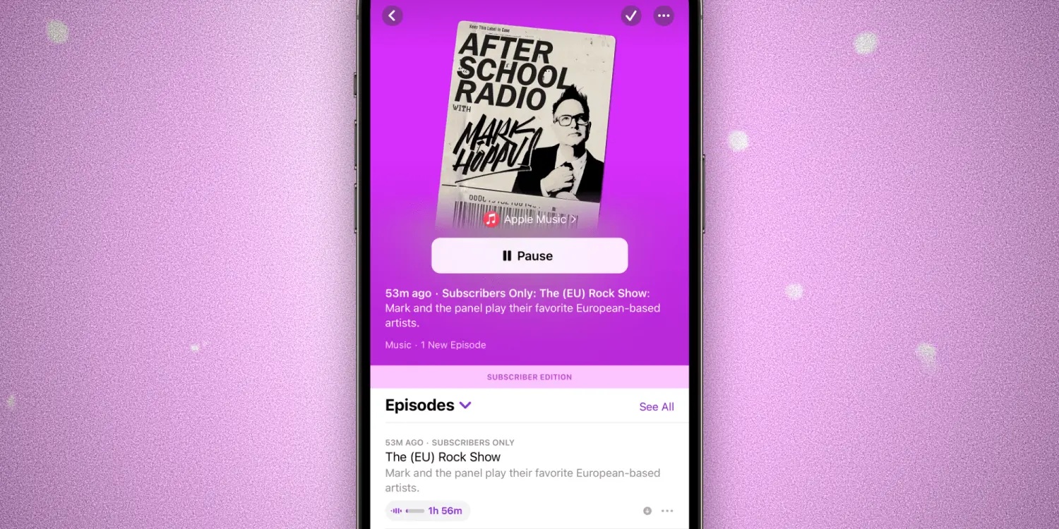 Apple Music added show subscription feature to Apple Music Radio | Image 1 Apple Music added show subscription feature to Apple Music Radio (apple music radio podcasts 2)
