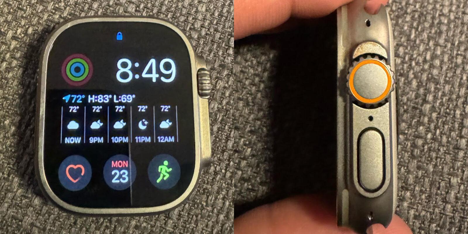 Apple Watch Ultra durability test: pulled out of the lake after a couple months | Image 1 Apple Watch Ultra Noorani after discovery and cleaning