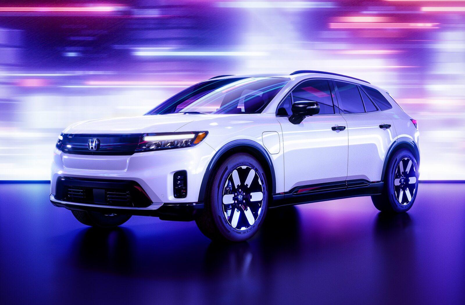 Honda has unveiled the Honda Prologue crossover vehicle