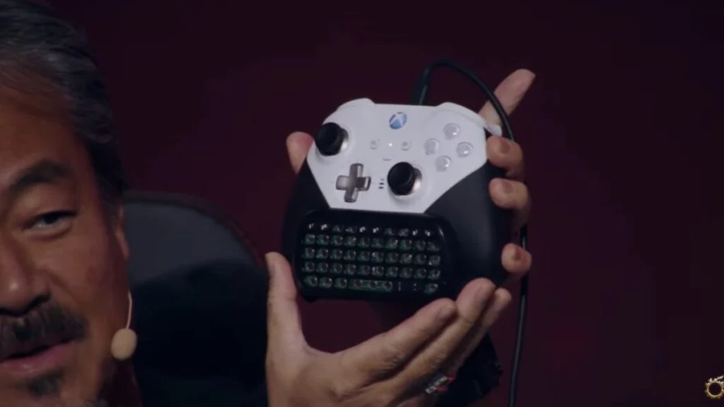 Final Fantasy creator showed off his Xbox controller for FF14