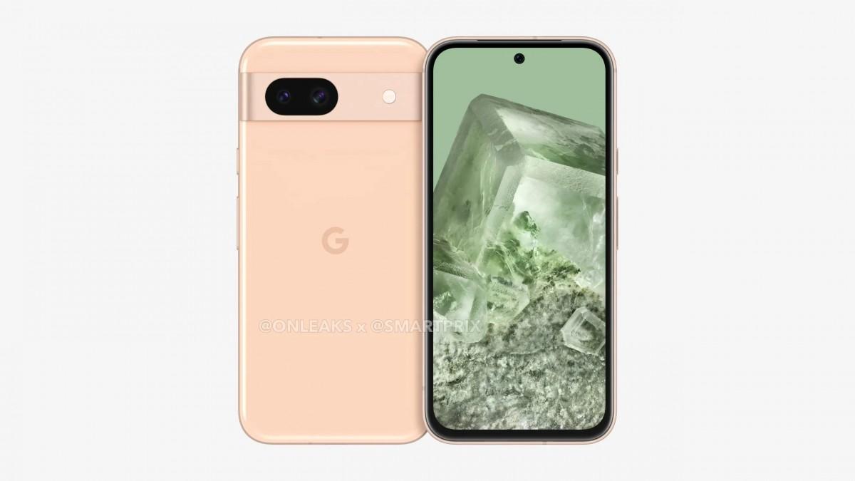 Google Pixel 8a: leaked renders Google Pixel 8a: leaked renders